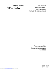 Electrolux EWC 1050 User Manual