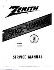 Zenith Space-Command 400 Series Service Manual