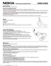 Nokia Treasure Tag Mini WS-10 User Manual