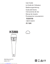 Shure KSM8 Dualdyne User Manual