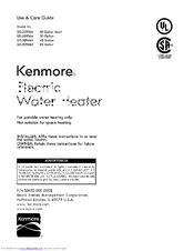 Kenmore 153.329464 Use & Care Manual