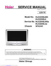 Haier HLC22XSL2 Service Manual