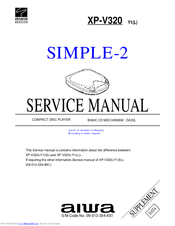Aiwa XP-V320 Service Manual