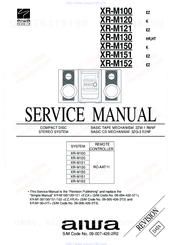 Aiwa XR-M150 Service Manual