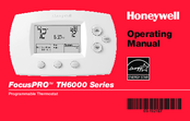 Honeywell FocusPRO Wi-Fi TH6000 Series Operating Manual