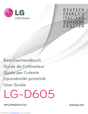LG LG-D605 User Manual