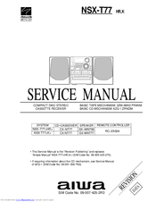 Aiwa NSX-T77 Service Manual