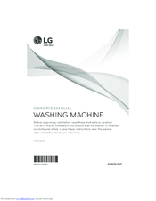 LG F1255FD Owner's Manual