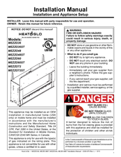 Heat & Glo MEZZO36 Installation Manual