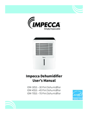 Impecca IDM-45SE User Manual