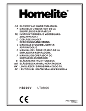 Homelite HB390V Owner's Manual