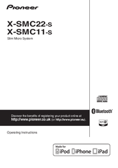 Pioneer X-SMC11-S Operating Instructions Manual