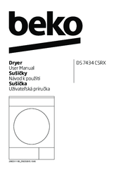 Beko DS 7434 CSRX User Manual