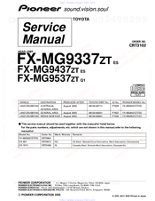 Pioneer FX-MG9437ZT Service Manual