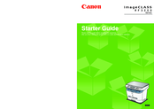 Canon IMAGECLASS MF3200 Starter Manual