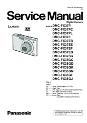 Panasonic Lumix DMC-FX38GK Service Manual