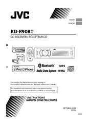 JVC KD-R90BT Instruction Manual