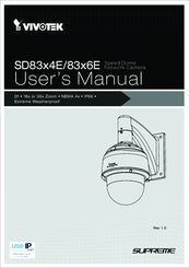 Vivotek SD83X4E User Manual
