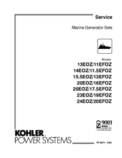 Kohler 19EFOZ Service Manual