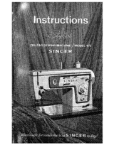 Singer Stylist 476 Instructions Manual