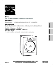 Kenmore 796.8077 series Use & Care Manual And Installation Instructions