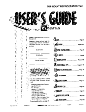 Maytag MTB1950FRQ User Manual
