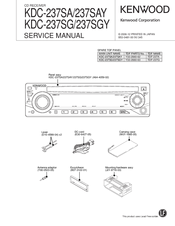 Kenwood KDC-237SA Service Manual