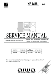 Aiwa XR-M88 Service Manual