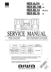 Aiwa NSX-BL16 Service Manual