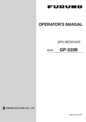 Furuno GP-320B Operator's Manual