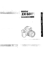 Pentax ZX-60 Operating Manual