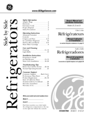 Geappliances 20 Owner's Manual And Installation Instructions