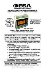 Desa VN30B Safety Information And Installation Manual