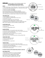 Adidas Duramo ADP6090 Instructions Manual