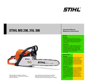 Stihl MS 390 Instruction Manual