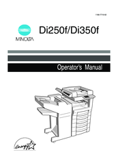 Minolta Di250f Operator's Manual