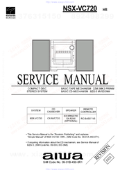 Aiwa NSX-VC720 Service Manual