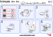 Lexmark X74 Quick Install
