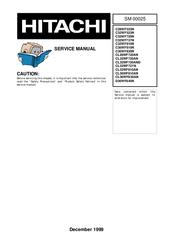 Hitachi CL32WF727N Service Manual