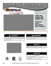 Montigo H38DF PRC Installation & Maintenance Manual