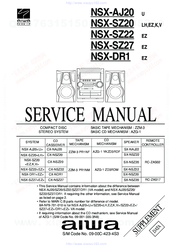 Aiwa AZG-1 YKZD3RDF Service Manual