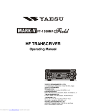 Yaesu MARK-V FT-100MP Operating Manual