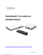 Vision TECHCONNECT TC2-HDMIW20 Owner's Manual