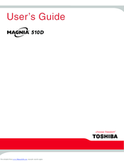 Toshiba MAGNIA 510D User Manual
