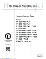Hoshizaki KM-1100MWH Service Manual