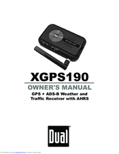 Dual XGPS190 Owner's Manual