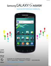Samsung Galaxy S Aviator Quick Reference Manual