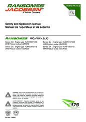 Ransomes Highway 2130 Safety And Operation Manual