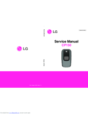 LG CP150 Service Manual
