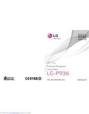 LG LG-P936 User Manual